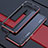 Funda Bumper Lujo Marco de Aluminio Carcasa para Huawei P30 Lite New Edition Rojo