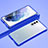 Funda Bumper Lujo Marco de Aluminio Carcasa para Samsung Galaxy S21 Plus 5G Azul