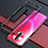 Funda Bumper Lujo Marco de Aluminio Carcasa para Xiaomi Poco X2 Rojo y Negro