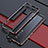 Funda Bumper Lujo Marco de Aluminio Carcasa para Xiaomi Redmi K20 Rojo y Negro