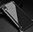 Funda Bumper Lujo Marco de Aluminio Carcasa para Xiaomi Redmi Note 7 Negro