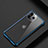Funda Bumper Lujo Marco de Aluminio Carcasa T01 para Apple iPhone 11 Pro Azul