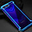Funda Bumper Lujo Marco de Aluminio Carcasa T01 para Huawei Honor V20 Azul