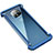 Funda Bumper Lujo Marco de Aluminio Carcasa T01 para OnePlus 7T Azul