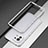 Funda Bumper Lujo Marco de Aluminio Carcasa T01 para Xiaomi Mi 11 5G Plata