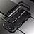 Funda Bumper Lujo Marco de Aluminio Carcasa T03 para Apple iPhone 12 Pro Max Negro