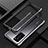 Funda Bumper Lujo Marco de Aluminio Carcasa T04 para Huawei P40 Negro