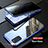 Funda Bumper Lujo Marco de Aluminio Espejo 360 Grados Carcasa LK1 para Samsung Galaxy S20 Plus 5G Azul