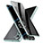 Funda Bumper Lujo Marco de Aluminio Espejo 360 Grados Carcasa LK2 para Samsung Galaxy S22 Plus 5G Verde