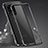 Funda Bumper Lujo Marco de Aluminio Espejo 360 Grados Carcasa LK3 para Samsung Galaxy S20 Ultra 5G Negro