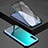 Funda Bumper Lujo Marco de Aluminio Espejo 360 Grados Carcasa M01 para Huawei Mate 40 Lite 5G Azul
