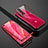 Funda Bumper Lujo Marco de Aluminio Espejo 360 Grados Carcasa M01 para Huawei Nova 7 Pro 5G Rojo
