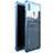 Funda Bumper Lujo Marco de Aluminio Espejo 360 Grados Carcasa M01 para Huawei P20 Lite Azul