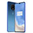 Funda Bumper Lujo Marco de Aluminio Espejo 360 Grados Carcasa M01 para OnePlus 7T Azul