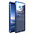 Funda Bumper Lujo Marco de Aluminio Espejo 360 Grados Carcasa M01 para Samsung Galaxy Note 9 Azul