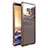 Funda Bumper Lujo Marco de Aluminio Espejo 360 Grados Carcasa M01 para Samsung Galaxy Note 9 Oro