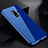 Funda Bumper Lujo Marco de Aluminio Espejo 360 Grados Carcasa M01 para Samsung Galaxy S9 Plus Azul