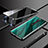 Funda Bumper Lujo Marco de Aluminio Espejo 360 Grados Carcasa M01 para Xiaomi Redmi 8 Negro
