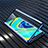 Funda Bumper Lujo Marco de Aluminio Espejo 360 Grados Carcasa M01 para Xiaomi Redmi Note 9 Azul