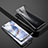 Funda Bumper Lujo Marco de Aluminio Espejo 360 Grados Carcasa M02 para Huawei Honor 30 Pro Negro