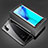 Funda Bumper Lujo Marco de Aluminio Espejo 360 Grados Carcasa M02 para Huawei Mate 40 Lite 5G Negro