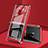 Funda Bumper Lujo Marco de Aluminio Espejo 360 Grados Carcasa M02 para Samsung Galaxy S9 Rojo