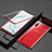 Funda Bumper Lujo Marco de Aluminio Espejo 360 Grados Carcasa M03 para Samsung Galaxy Note 10 5G Rojo