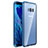 Funda Bumper Lujo Marco de Aluminio Espejo 360 Grados Carcasa M03 para Samsung Galaxy S8 Plus Azul