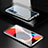 Funda Bumper Lujo Marco de Aluminio Espejo 360 Grados Carcasa M03 para Xiaomi Mi 10 Plata