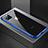Funda Bumper Lujo Marco de Aluminio Espejo 360 Grados Carcasa M04 para Apple iPhone 11 Pro Azul