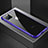 Funda Bumper Lujo Marco de Aluminio Espejo 360 Grados Carcasa M04 para Apple iPhone 11 Pro Morado