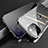 Funda Bumper Lujo Marco de Aluminio Espejo 360 Grados Carcasa M04 para Apple iPhone 13 Pro Negro