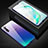 Funda Bumper Lujo Marco de Aluminio Espejo 360 Grados Carcasa M04 para Samsung Galaxy Note 10 5G Azul
