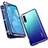 Funda Bumper Lujo Marco de Aluminio Espejo 360 Grados Carcasa M05 para Oppo K7 5G Azul