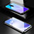 Funda Bumper Lujo Marco de Aluminio Espejo 360 Grados Carcasa M05 para Xiaomi Redmi K30 4G Negro