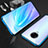 Funda Bumper Lujo Marco de Aluminio Espejo 360 Grados Carcasa M09 para Vivo Nex 3S Azul
