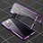 Funda Bumper Lujo Marco de Aluminio Espejo 360 Grados Carcasa P01 para Xiaomi Mi 11i 5G (2022) Morado