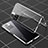 Funda Bumper Lujo Marco de Aluminio Espejo 360 Grados Carcasa P01 para Xiaomi Mi 11i 5G (2022) Plata