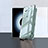 Funda Bumper Lujo Marco de Aluminio Espejo 360 Grados Carcasa P02 para Xiaomi Mi 12T 5G Verde