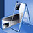 Funda Bumper Lujo Marco de Aluminio Espejo 360 Grados Carcasa P03 para Xiaomi Poco X3 GT 5G Azul