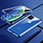 Funda Bumper Lujo Marco de Aluminio Espejo 360 Grados Carcasa para Apple iPhone 11 Azul