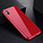 Funda Bumper Lujo Marco de Aluminio Espejo 360 Grados Carcasa para Apple iPhone Xs Max Rojo