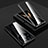 Funda Bumper Lujo Marco de Aluminio Espejo 360 Grados Carcasa para Huawei Honor Magic4 Ultimate 5G Negro