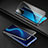 Funda Bumper Lujo Marco de Aluminio Espejo 360 Grados Carcasa para Huawei Honor X10 5G Negro