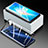 Funda Bumper Lujo Marco de Aluminio Espejo 360 Grados Carcasa para Huawei Nova 8 SE 5G Negro