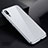 Funda Bumper Lujo Marco de Aluminio Espejo 360 Grados Carcasa para Huawei P20 Blanco