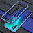 Funda Bumper Lujo Marco de Aluminio Espejo 360 Grados Carcasa para Huawei P30 Pro Azul