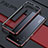 Funda Bumper Lujo Marco de Aluminio Espejo 360 Grados Carcasa para Huawei P30 Pro Rojo y Negro