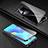 Funda Bumper Lujo Marco de Aluminio Espejo 360 Grados Carcasa para Huawei P40 Lite 5G Negro