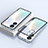 Funda Bumper Lujo Marco de Aluminio Espejo 360 Grados Carcasa para Realme 10 Pro+ Plus 5G Azul